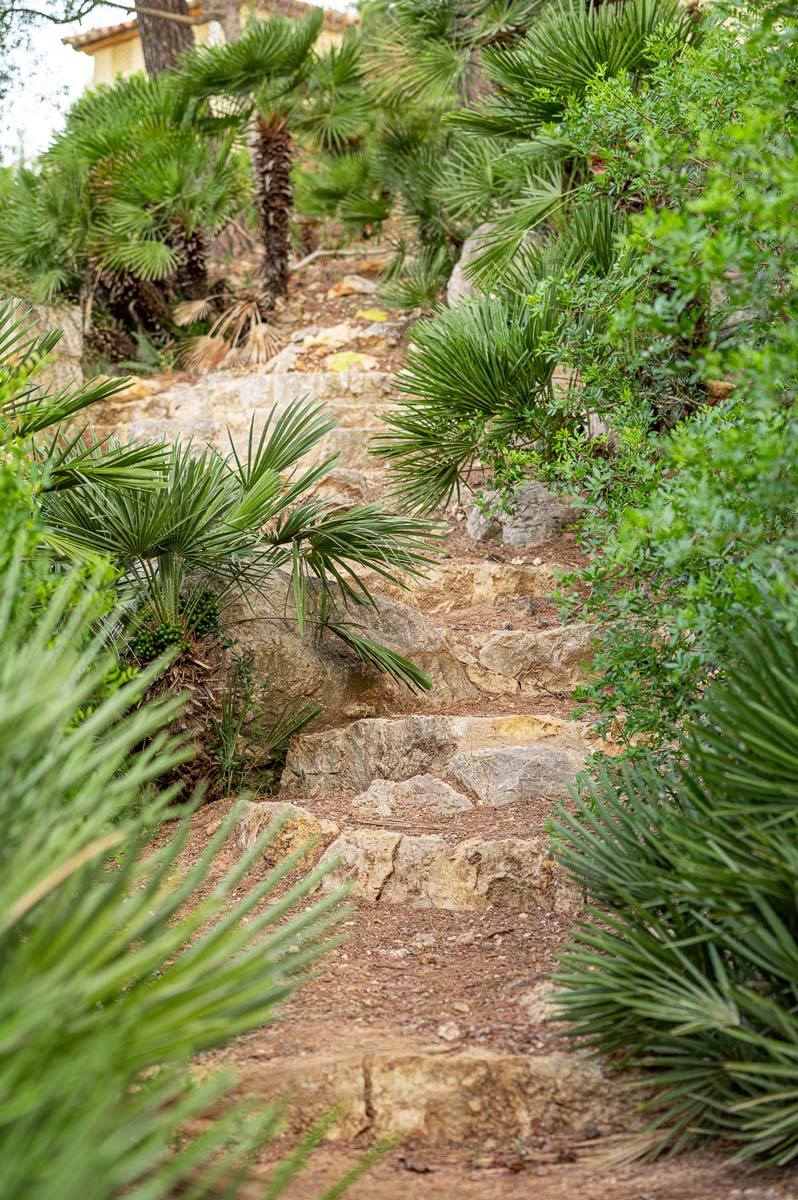 Diseño de jardín en Bunyola, Mallorca | Jardinería Bisanyes