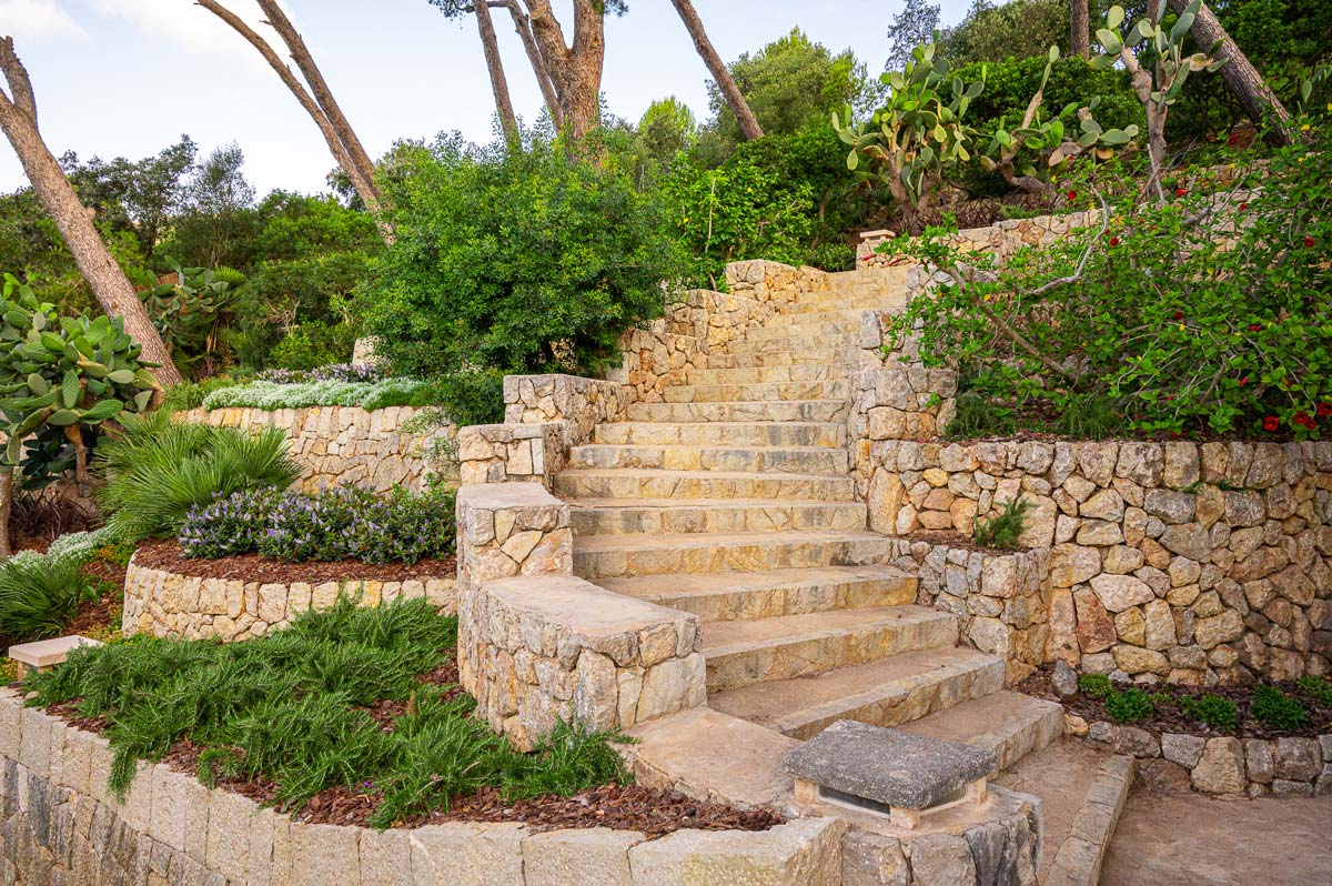 Diseño de jardín en Bunyola, Mallorca | Jardinería Bisanyes