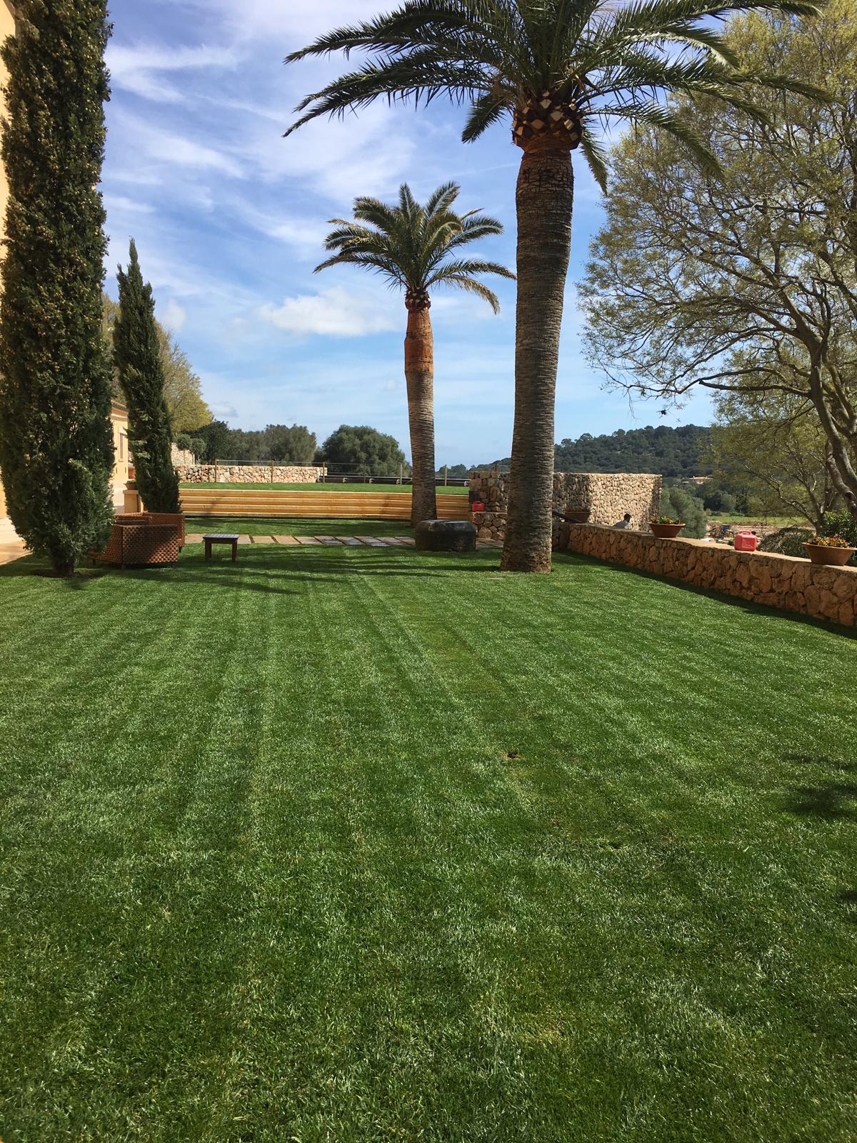 Diseño de jardín en Hotel Son Brull, Mallorca | Jardinería Bisanyes