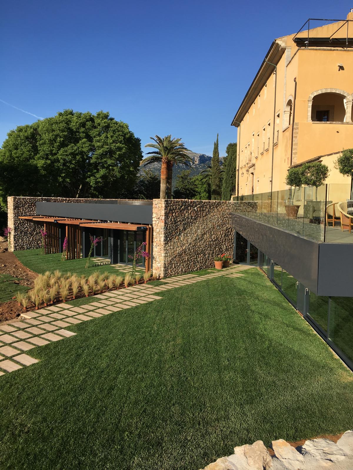 Diseño de jardín en Hotel Son Brull, Mallorca | Jardinería Bisanyes