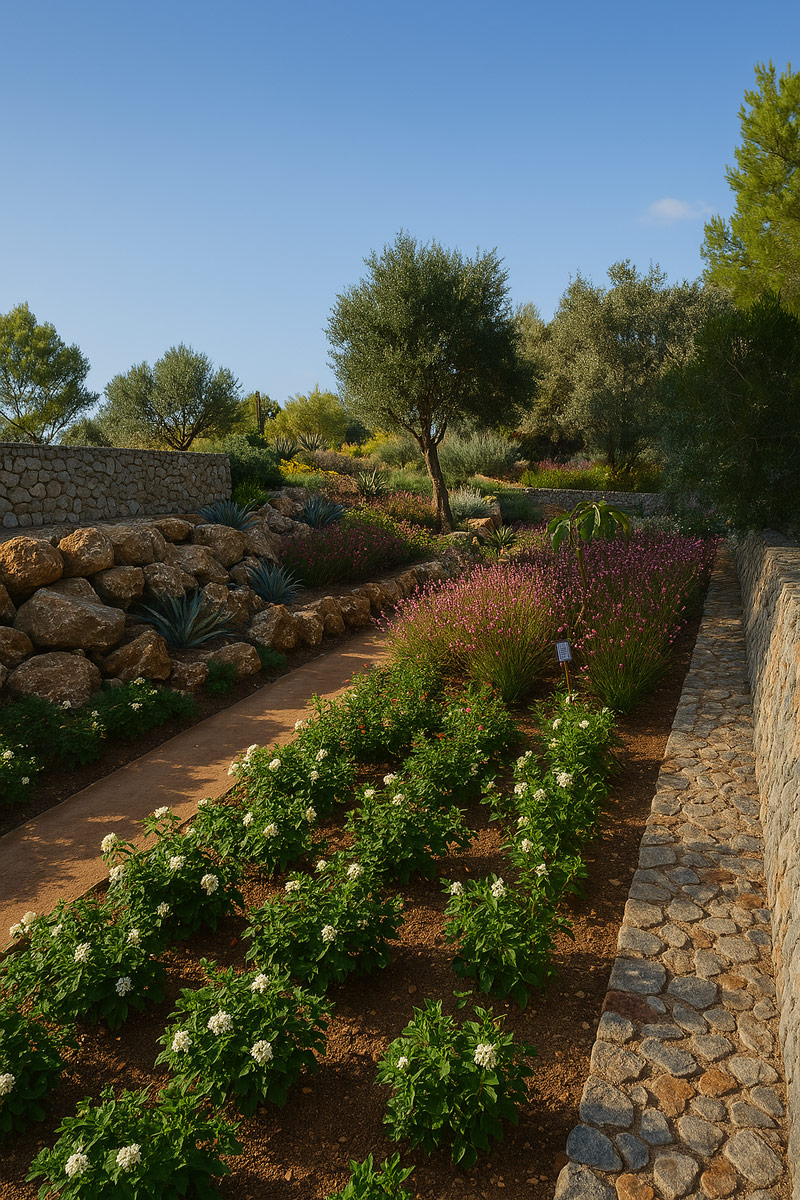 Diseño de jardín en Coll Baix, Mallorca | Jardinería Bisanyes