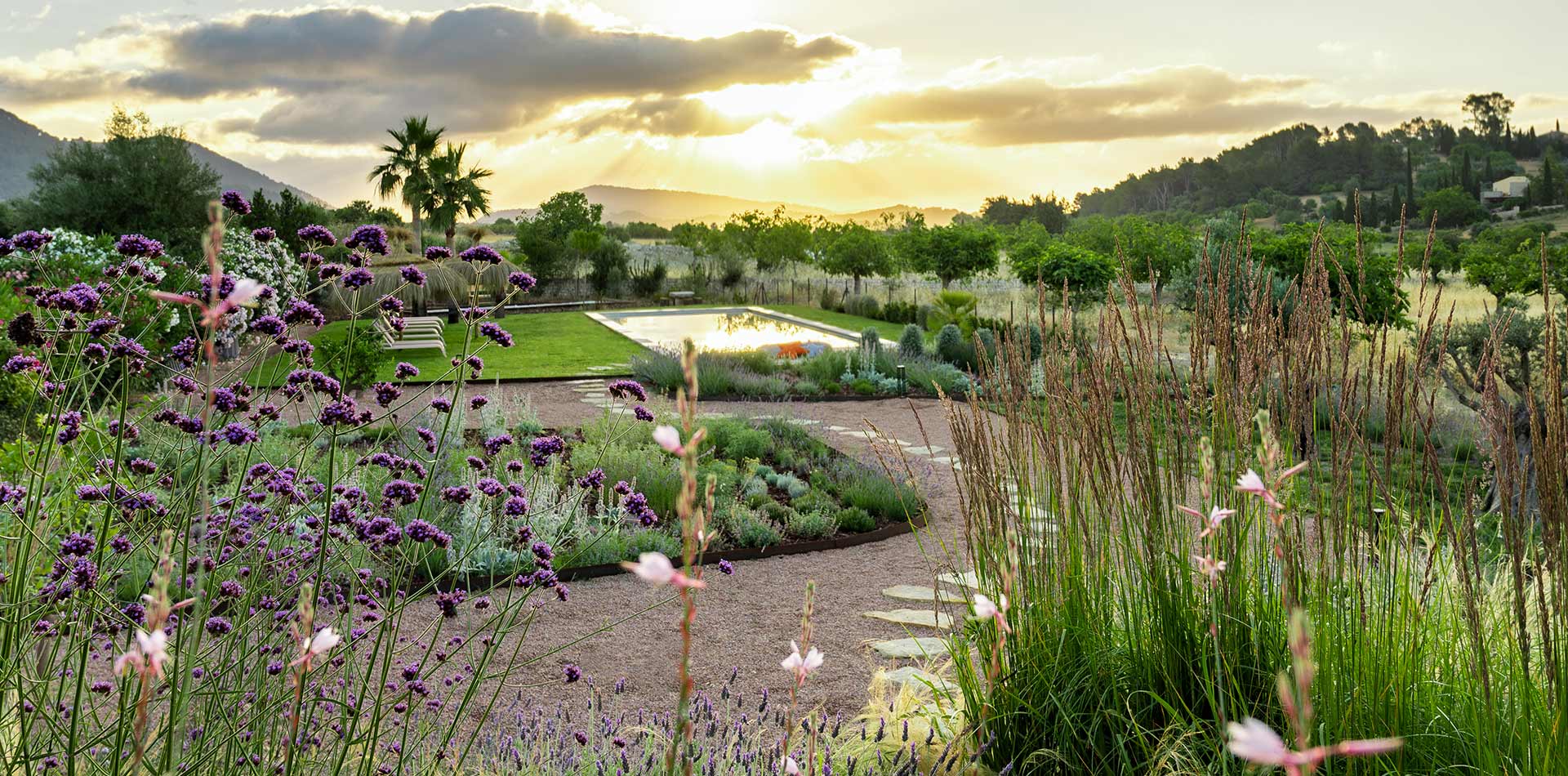 Diseño de jardín en Selva, Mallorca | Jardinería Bisanyes
