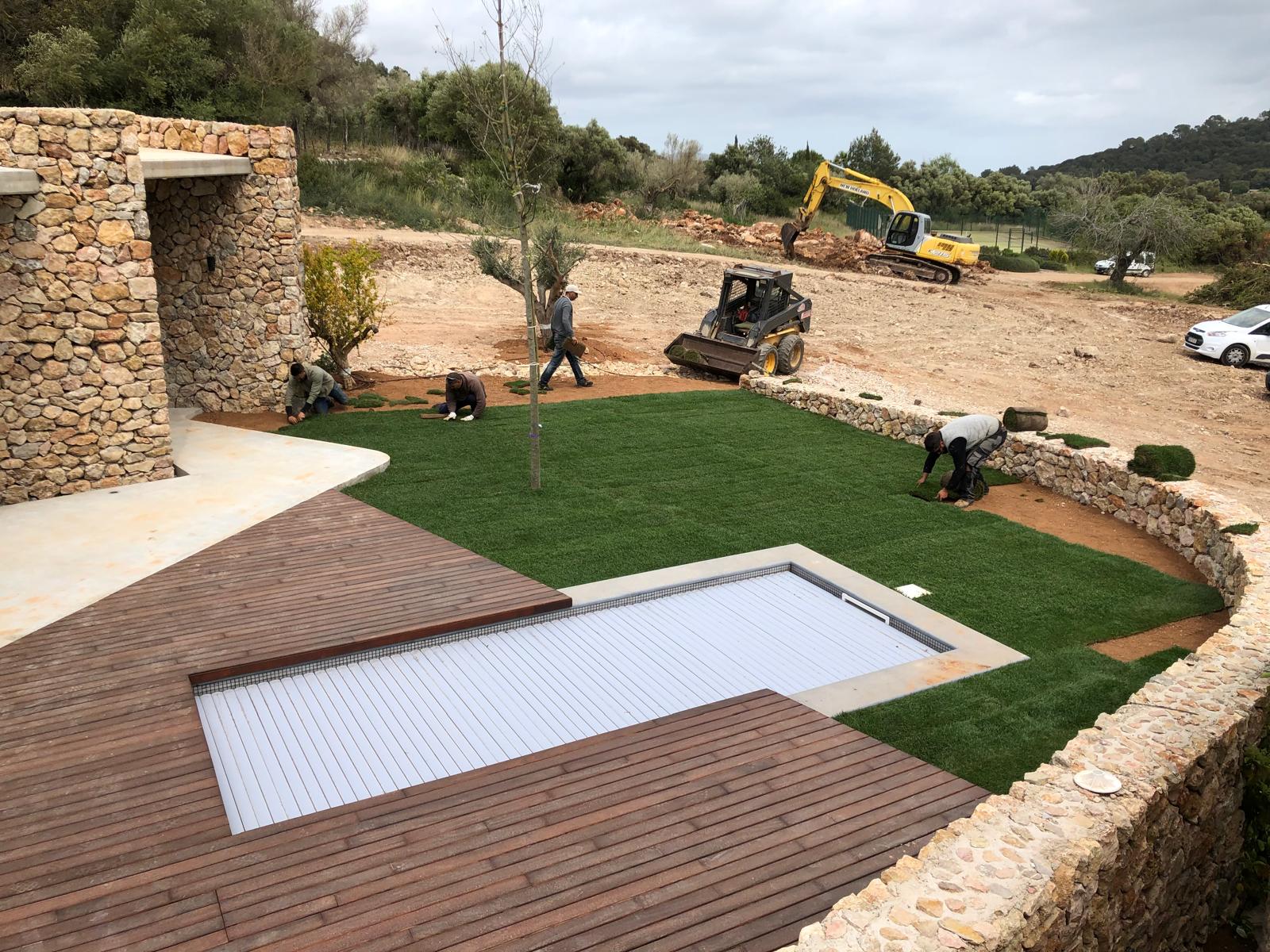 Diseño de jardín en Hotel Son Brull, Mallorca | Jardinería Bisanyes