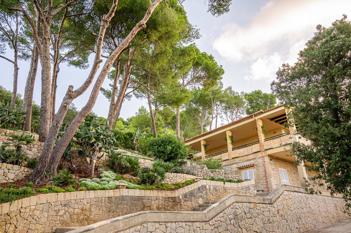 Diseño de jardín en Bunyola, Mallorca | Jardinería Bisanyes