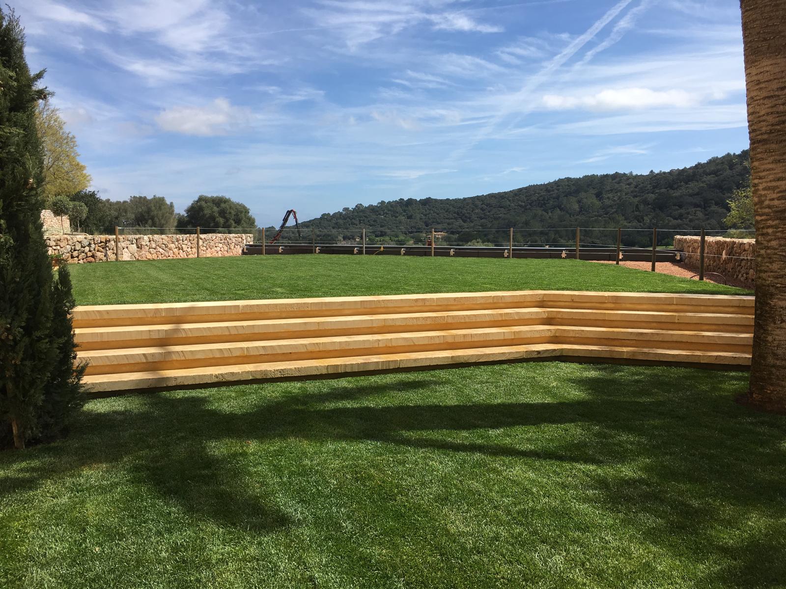 Diseño de jardín en Hotel Son Brull, Mallorca | Jardinería Bisanyes