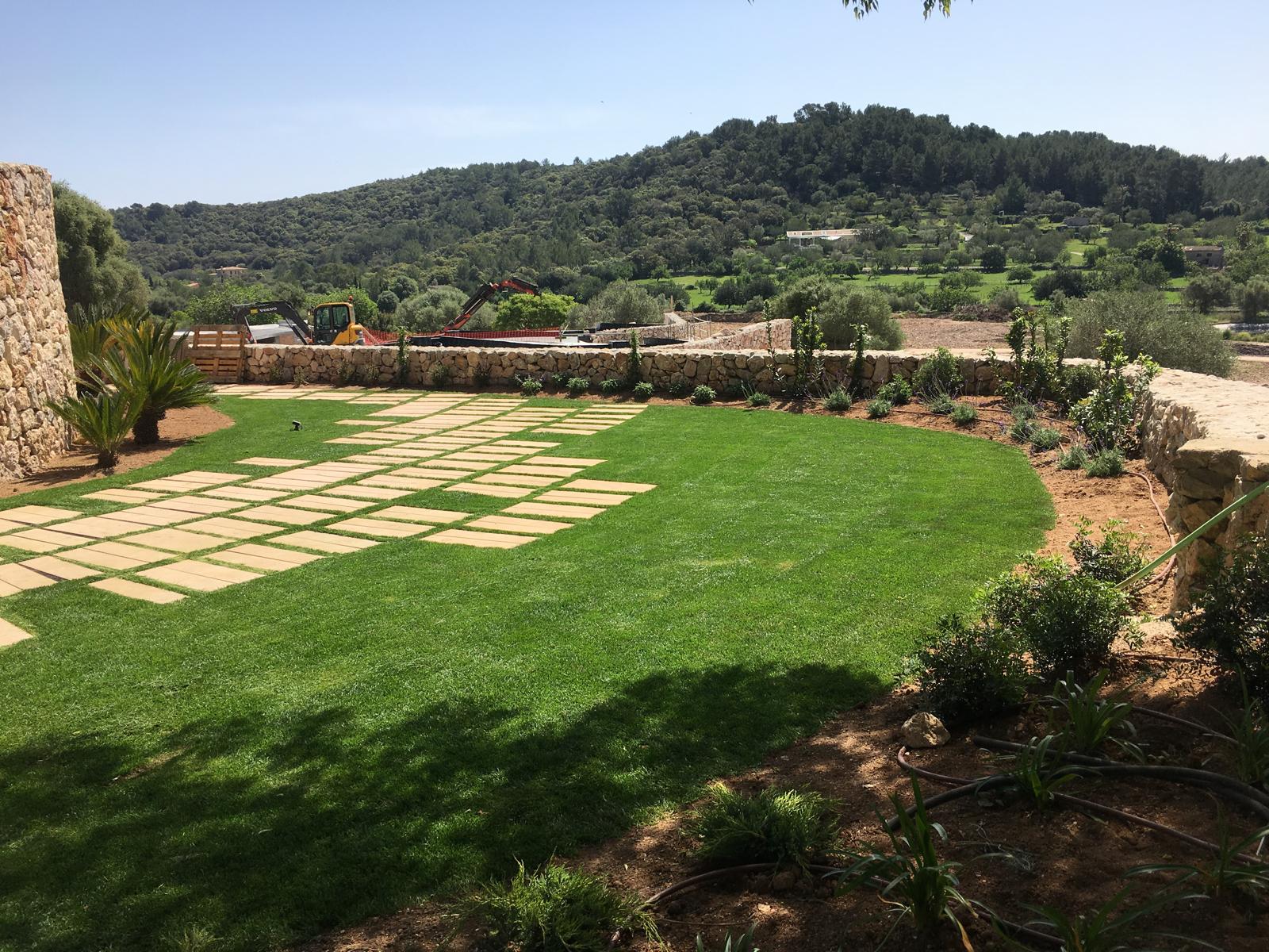 Diseño de jardín en Hotel Son Brull, Mallorca | Jardinería Bisanyes